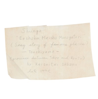 Lot 46 - Six Japanese woodblock prints by Keisuitei Koikawa Shozan 恋川笑山 (Japanese, 1821-1907)