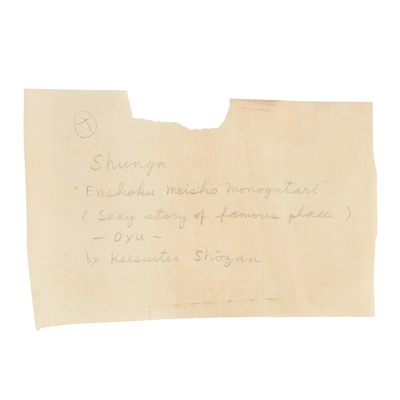 Lot 46 - Six Japanese woodblock prints by Keisuitei Koikawa Shozan 恋川笑山 (Japanese, 1821-1907)