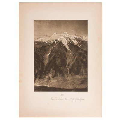 Lot 71 - Boeck. Himalaya Album. Bilder aus den indischen Alpen. [1894]