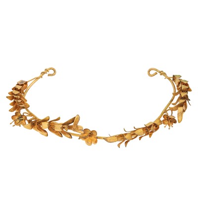 Lot 331 - A gilt tiara, mid 19th century