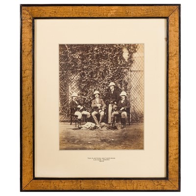 Lot 43 - Tea. Photographic Views of the Soorispore Tea Company Gardens 1864