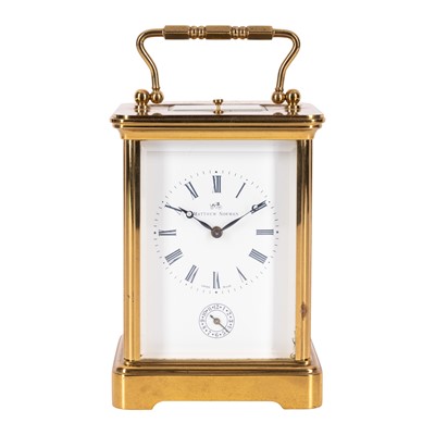 Lot 94 - Repeater carriage clock by Matthew Norman