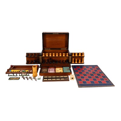 Lot 167 - A late Victorian games compendium