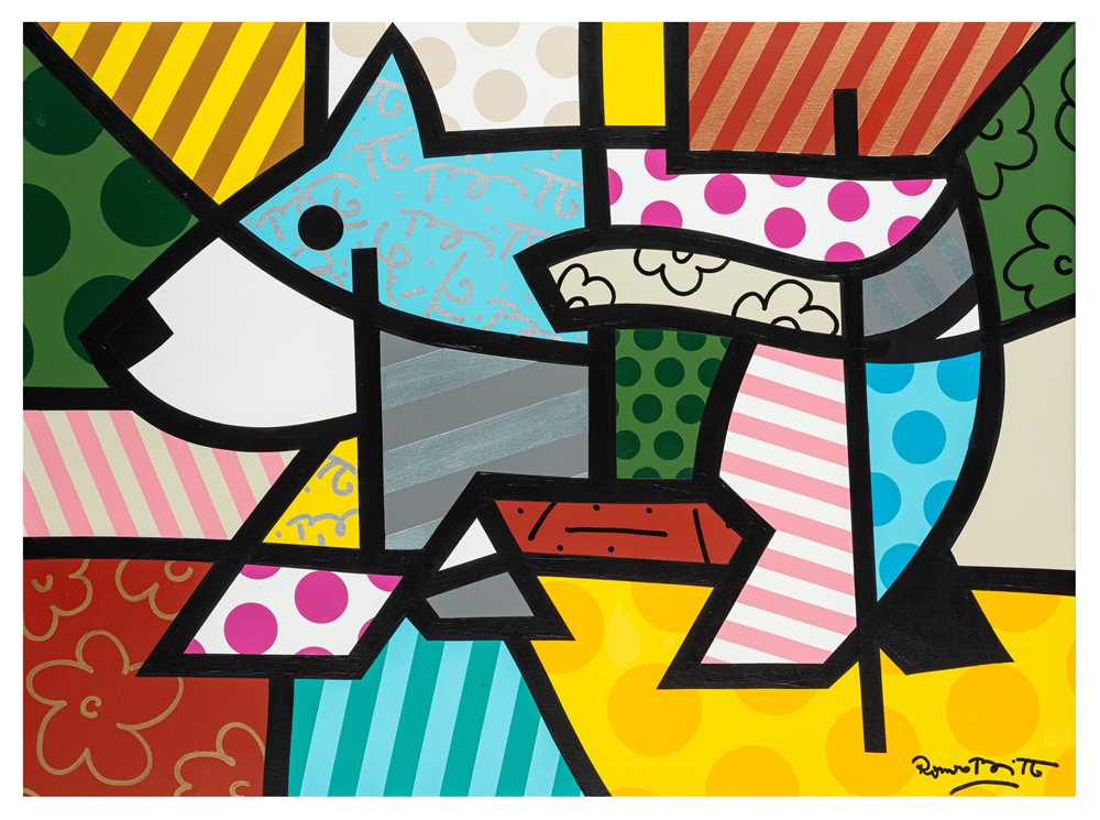 Lot 100 - Romero Britto (Brazilian, b.1963)