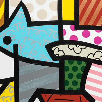 Lot 100 - Romero Britto (Brazilian, b.1963)