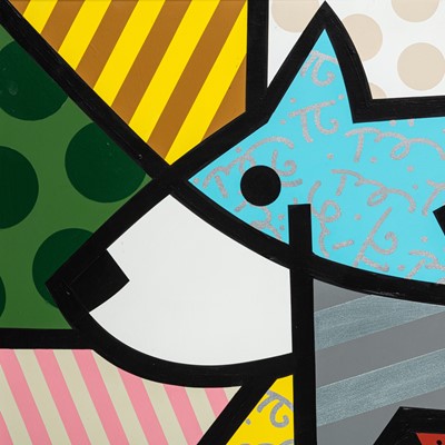 Lot 100 - Romero Britto (Brazilian, b.1963)