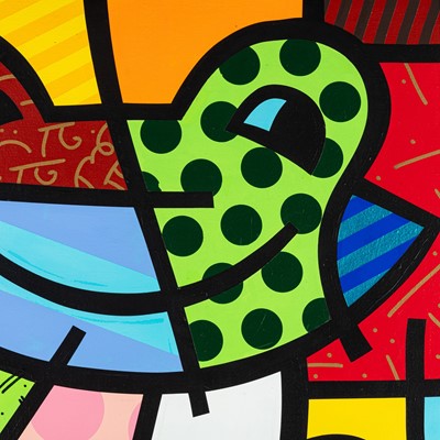 Lot 98 - Romero Britto (Brazilian, b.1963)