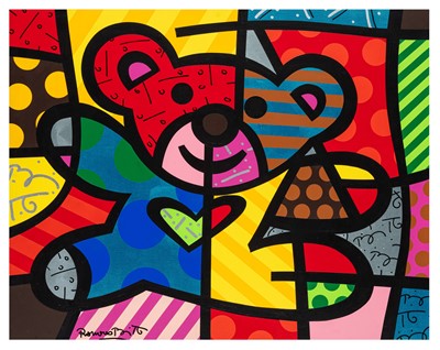 Lot 99 - Romero Britto (Brazilian, b.1963)