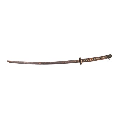 Lot 81 - A WWII period Japanese officer's guntō (軍刀)
