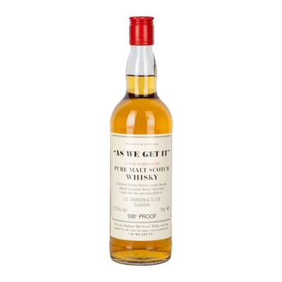 Lot 44 - As We Get It - Aberlour-Glenlivet - 1 bottle