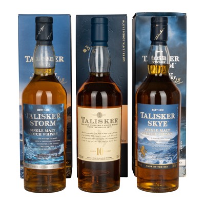 Lot 144 - Talisker Trio - 3 bottles