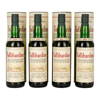 Lot 40 - Tullibardine 10 year old - 4 bottles