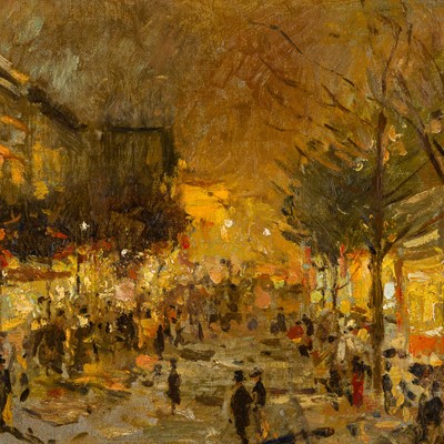Lot 6 - Konstantin Korovin (French/Russian, 1861- 1939)