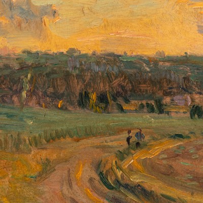 Lot 4 - Albert Marie Lebourg (French, 1849-1928)