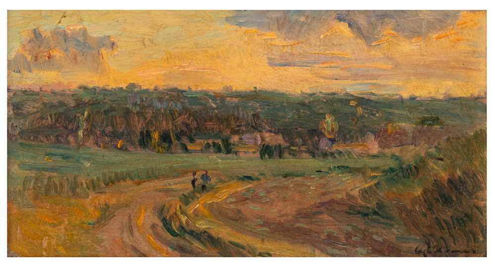 Lot 4 - Albert Marie Lebourg (French, 1849-1928)