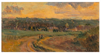 Lot Albert Marie Lebourg (French 1849-1928)