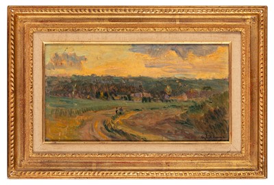 Lot 4 - Albert Marie Lebourg (French, 1849-1928)