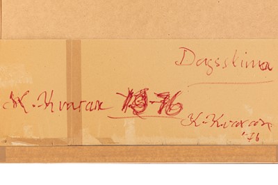 Lot 93 - Karl Kvaran (Icelandic, 1924-1989)