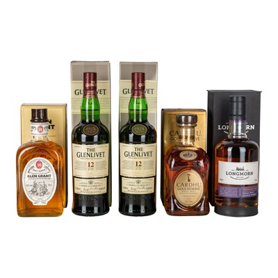 Lot 100 - Speyside Collection - 9 bottles