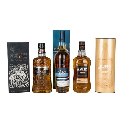 Lot 135 - Island Single Malt Trio - 3 bottles