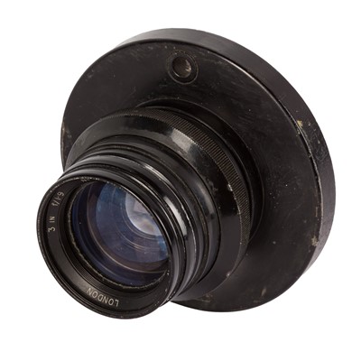 Lot 127 - A Watson London 3" f/1.9 Cine Lens