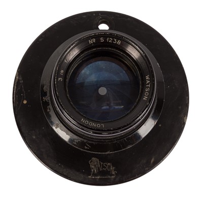 Lot 127 - A Watson London 3" f/1.9 Cine Lens