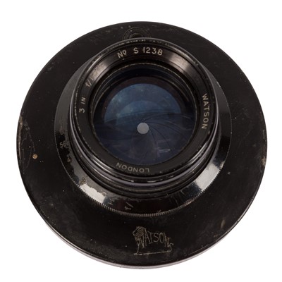 Lot 127 - A Watson London 3" f/1.9 Cine Lens
