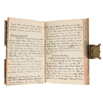 Lot 50 - Becher. India and Afghanistan. Mss Journal. [1878-79]