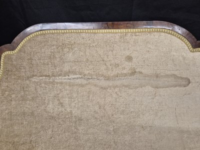 Lot 34 - An 18th century Dutch walnut card table