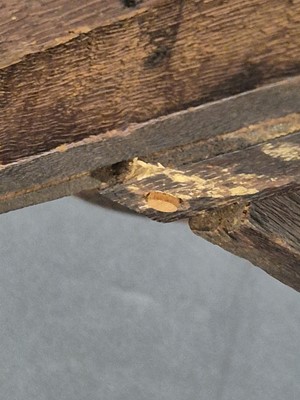 Lot 34 - An 18th century Dutch walnut card table