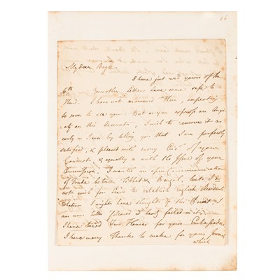 Lot 57 - Hastings. Als to (George) Bogle, [1775]