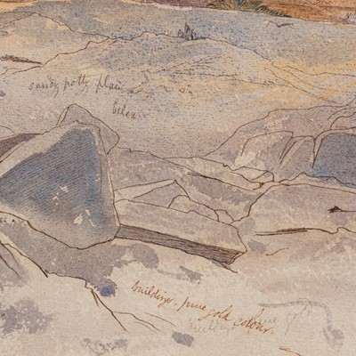 Lot 196 - Edward Lear (British, 1812-1888)