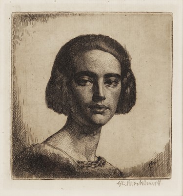 Lot 9 - Gerald Leslie Brockhurst R.A. (British, 1890-1978)