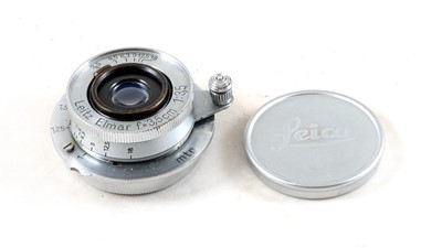 Lot 169 - Leitz 3.5cm f3.5 Screw Mount Elmar Lens.