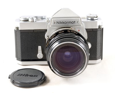 Lot 279 - Nikkormat FT & 35mm PC Perspective Control Lens.