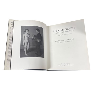 Lot 206 - Sylvester (David) editor, Rene Magritte. Catalogue raisonné