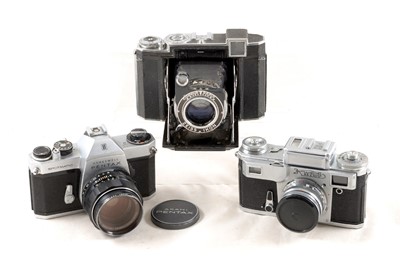 Lot 317 - Zeiss Ikon Super Ikonta A & Other Cameras.