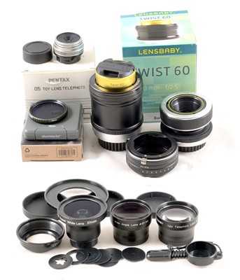Lot 333 - LensBaby Twist 60 & Other Special Effect Lenses.