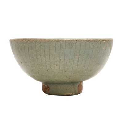 Lot 658 - A Chinese Longquan celadon-glazed bowl, Yuan / Ming dynasty