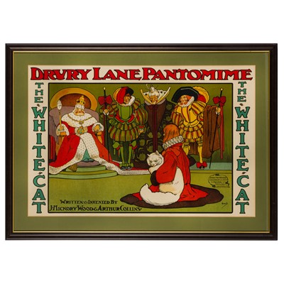 Lot 193 - Hassall. The White Cate Poster. [ 1904]