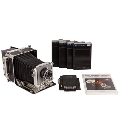 Lot 329 - A MPP Micro Technical MkVIII 5x4 Camera Outfit