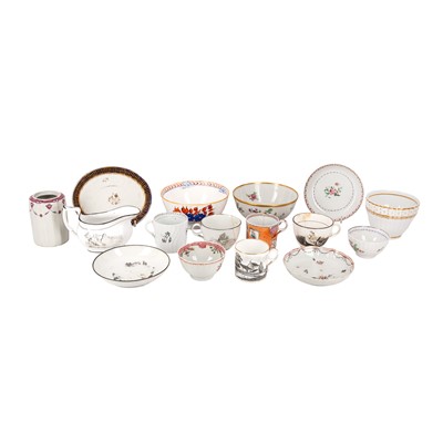 Lot 337 - A collection of English porcelain, late 18th / early 19th century