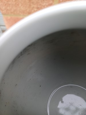 Lot 63 - A rare Chinese doucai 'chrysanthemum' jar, Qing dynasty, Qianlong mark and of the period