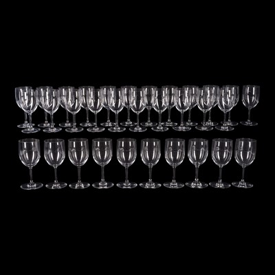 Lot 41 - A suite of Baccarat drinking glasses