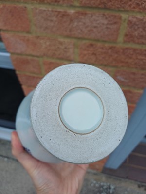 Lot 83 - A Chinese blue and white and copper-red 'butterfly' vase, 19th / 20th century