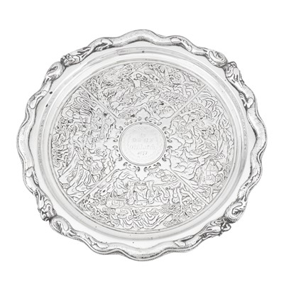 Lot 142 - Canton dated 1847, retailed by Hou Cheong