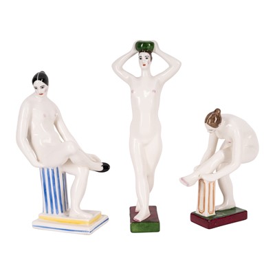 Lot 34 - Alexander Matveev (Russian, 1878-1960) for Lomonosov Porcelain Manufactory