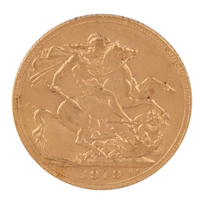 Lot 189 - George V gold full Sovereign coin