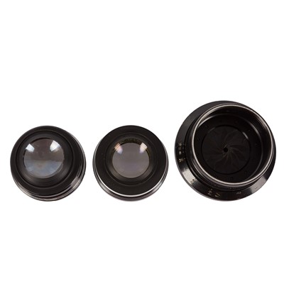 Lot 126 - A Watson London 3" f/1.9 Cine Lens
