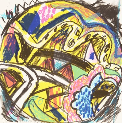 Lot 128 - Gillian Ayres C.B.E. R.A. (British, 1930-2018)